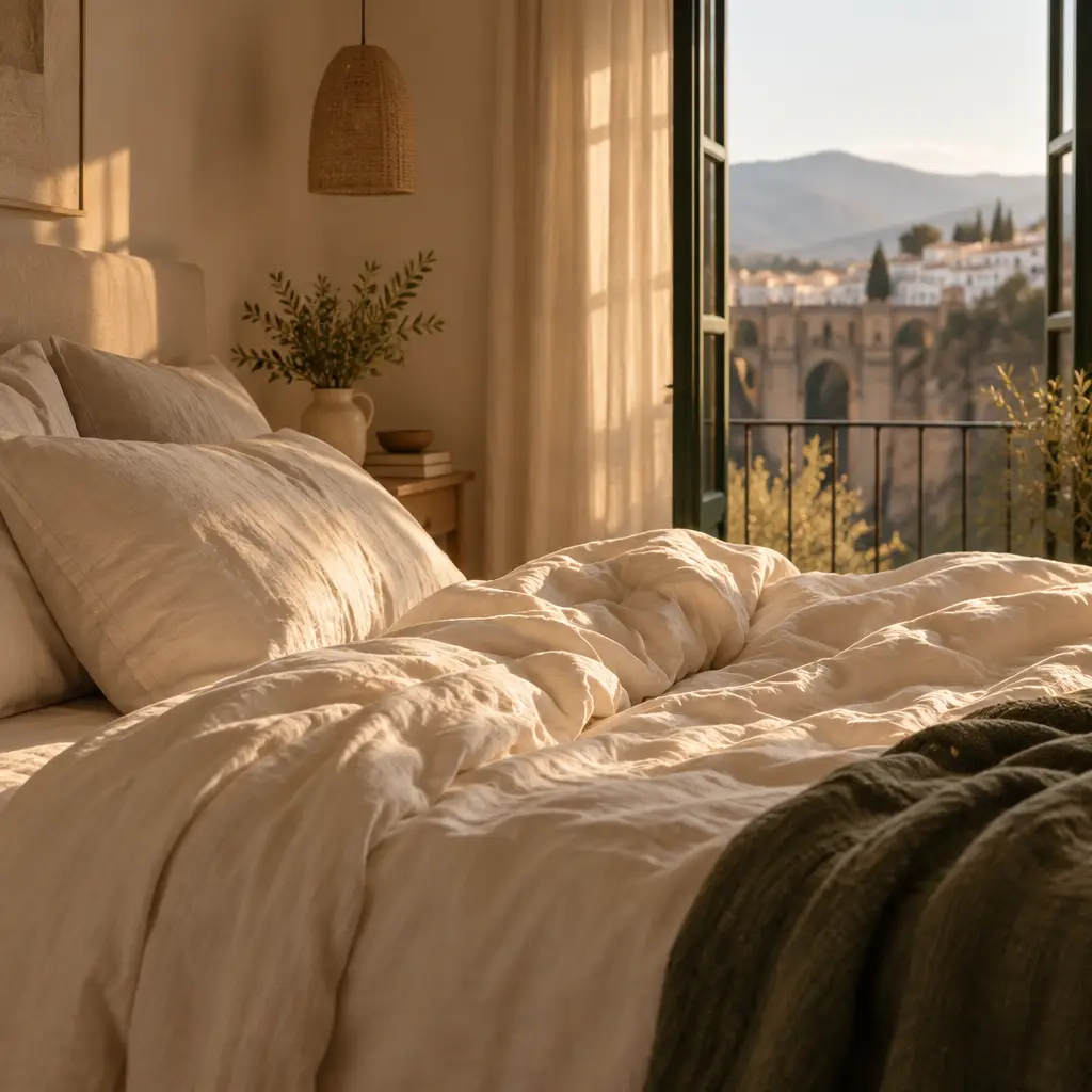 Sábanas de lino por la mañana: el descanso cuenta